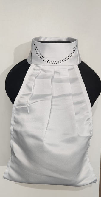 PLASTRON CON STRASS AMY Cravatte & Plastron 